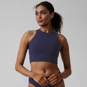 NWT Athleta Conscious Crop Bikini Top A-C